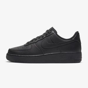 9 W/ 7.5 M NIKE BLACK AIR FORCE 1